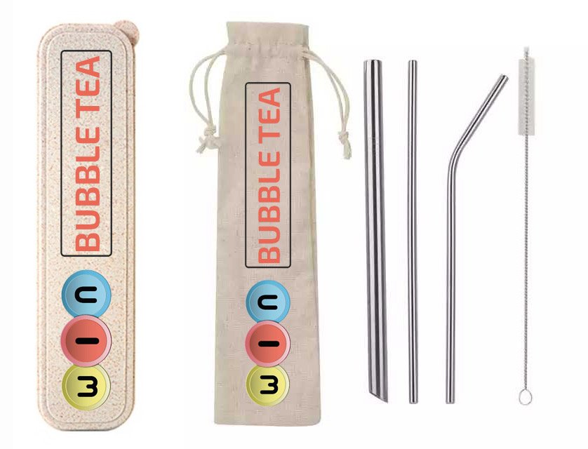 Beige Reusable Straws