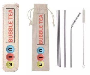 Beige Reusable Straws